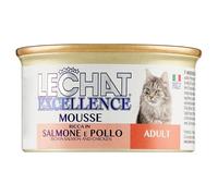 Monge Lechat Excellence Mousse Gatto Adulto Salmone & Pollo 85g