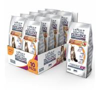 Monge LeChat Excellence Sensitive Salmone Crocchette Gatti 4kg 10 Pezzi