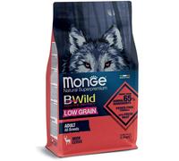 Monge B Wild Low Grain All Breeds con Cervo Cibo Secco Per Cani