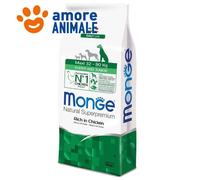 Monge Natural Maxi Puppy & Junior Ricco di Pollo: 12 kg