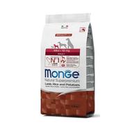 MONGE Mini Adult Agnello con riso e patate 800 g