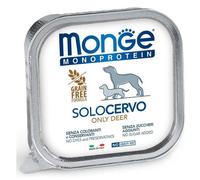 Monge Monoprotein Solo Cervo Cibo Umido Per Cani Adulti 150g