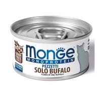 Monge Monoprotein Pezzetti Solo Bufalo 80 g Mangime