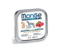 MONGE MONOPROTEICO ANATRA & LAMPONI 150 GR.