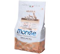 Monge Salmone E Riso Cibo Secco Per Cani Cuccioli Sacco 2,5 Kg