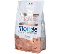 Monge Salmone Cibo Secco Gatti Adulti Sacco 1,5 Kg
