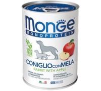 MONGE MONOPROTEICO CONIGLIO RISO & MELA 400 GR.