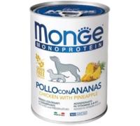 Monge Monoproteico 400 gr: Pollo, Riso e Ananas