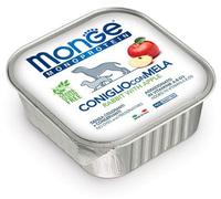 Monge Monoprotein Dog Vaschetta Multipack 24x150G CONIGLIO CON MELA