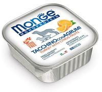 Monge Monoprotein Dog Vaschetta Multipack 24x150G TACCHINO CON AGRUMI