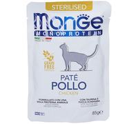 Monge Monoprotein Paté Pollo Gatti Sterilizzati 85 g Mangime