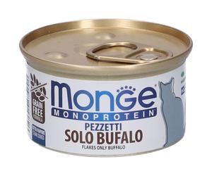 Monge Monoprotein Pezzetti Solo Bufalo 80 g Mangime