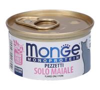 Monge Monoprotein Pezzetti Solo Maiale Gatti Adulti - Risparmia il 10%