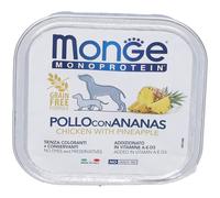 Monge Monoprotein Pollo Con Ananas Cani Adulti 150 g Mangime