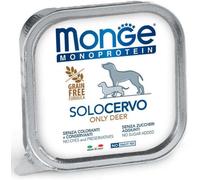 Monge Monoprotein SOLO Vaschetta Multipack 24x150G CERVO