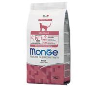 Monge Monoprotein Sterilized Manzo Crocchette per gatti - Set %: 3 x 1,5 kg