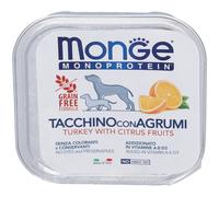 Monge Monoprotein Tacchino Con Agrumi Cibo Umido Per Cani Adulti