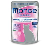 Monge Natural Busta 80 gr: Tonno con Gamberetti