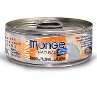 Monge Natural scatoletta per gatti - tonno con salmone 80 g