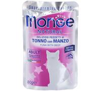 Monge Natural Superpremium Cotti A Vapore Tonno E Manzo Cibo