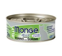Monge Natural Quality Gatto Monge Jelly Filetti di Tonno/Surimi 80 g