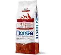 36992 MONGE MANGIME PER CANI CROCCHETTE ALL BREEDS ADULT CON AGNELLO RISO E PATA