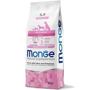 Monge Natural Adult Maiale, Riso e Patate: 12 kg