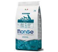 Monge Natural Superpremium All Breeds Adult Hypoallergenic con Salmone e Tonno - 2,5 kg - Crocchette Monoproteiche Cane - 1° ORDINE? scegli lo sconto BZR5 / BZR20 + 200 punti fedeltà