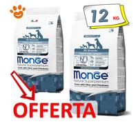 Monge Natural Superpremium All Breeds Puppy & Junior Trota, Riso e Patate 12 Kg