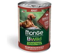 Monge Natural Superpremium Bwild Dog Lattina 400G AGNELLO CON ZUCCA