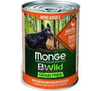 Monge Natural Superpremium Bwild Dog Lattina 400G ANATRA CON ZUCCA