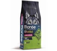 Monge Natural Superpremium BWild Low Grain Adult All Breeds con Cinghiale 12KG