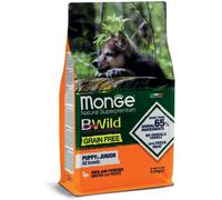 Monge BWild Grain Free Puppy/Junior con Anatra e Patate: 2,5 kg