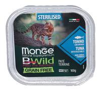 Monge Natural Superpremium Bwild Tonno Ortaggi Gatto Sterilizzato 7x10