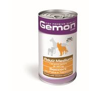 Monge Natural Superpremium Gemon adult medium bocconi con pollo e tacchino 1,25 kg.