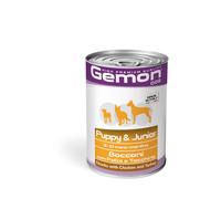 GEMON DOG PUPPY & JUNIOR BOCCONI CON POLLO & TACCHINO 415 GR.