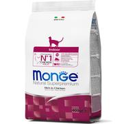 Monge Natural Superpremium Indoor Cat Adult con Pollo 400G