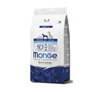 Monge Natural Medium Puppy & Junior Ricco di Pollo: 12 kg
