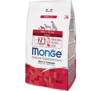 Monge Natural Superpremium Mini Adult Ricco di Pollo - 800 gr - Croccantini per cani - 1° ORDINE? scegli lo sconto BZR5 / BZR20 + 200 punti fedeltà