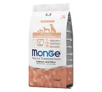 Monge Natural Superpremium Mini Puppy and Junior Monoprotein Salmone con Riso 7,