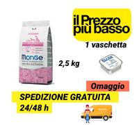 Monge Natural superpremium monoproteico maiale 2,5 kg adult tutte le taglie