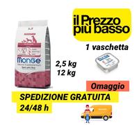 Monge Natural Superpremium Monoproteico Manzo adult tutte le taglie + omaggio