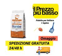 Monge Natural Superpremium Monoproteico sterilised anatra 10 kg + omaggio
