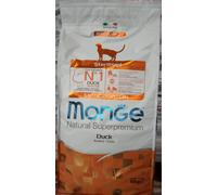 Monge Natural Superpremium Monoprotein STERILISED DUCK, cibo secco per gatti ste