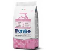 Monge Natural Superpremium All Breeds Puppy & Junior Monoprotein Maiale con Riso 12 kg - Crocchette monoproteiche cane - 1° ORDINE? scegli lo sconto BZR5 / BZR20 + 200 punti fedeltà