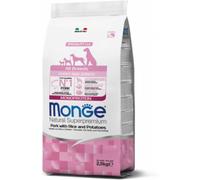 Monge Speciality Line Crocchette per cani Puppy & Junior Monoprotein – maiale, riso e patate 2,5 kg