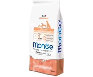 Monge Natural Superpremium Puppy&Junior All Breeds con Salmone 12KG