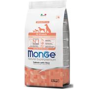 Monge Natural Superpremium Puppy&Junior All Breeds con Salmone 2.5KG