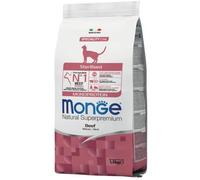 Monge Natural Superpremium Sterilised Cat Adult con Manzo 1.5KG