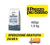 Monge Natural Superpremium sterilizzato trota croccanti gatto vari formati